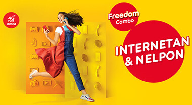 Paket Internet Indosat Data - Freedom Combo 4GB